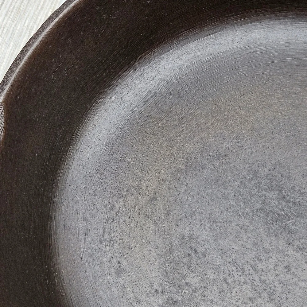 Vintage BSR Red Mountain Cast Iron Skillet Inset Heat Ring 5E No Spin